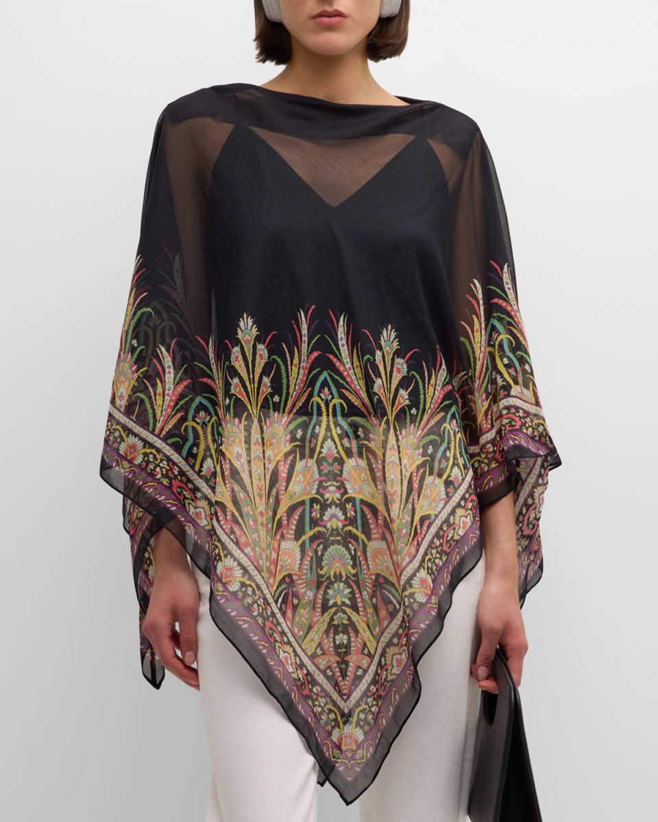 Sheer Patterned Cover-Up